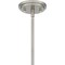 Quoizel Grayton 1-Light Brushed Nickel Pendant QP5568BN - alternate 6
